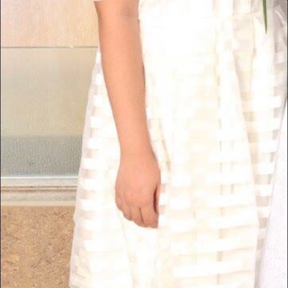 White Prom Dress Gown - Picture 2 of 2